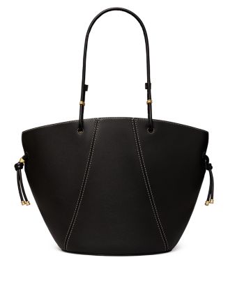 Tory Burch Spaghetti Strap Leather Tote | Bloomingdale's