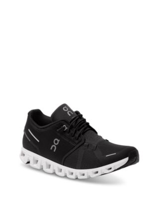 On - Men's Cloud 5 Low Top Sneakers in Black-White
