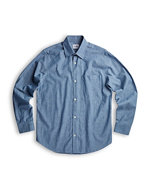 Nn07 Iggy Long Sleeve Shirt In Indigo