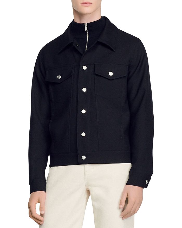 Sandro best sale trucker jacket