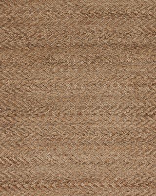 Origin Natural Jute with Detailed Chevron Threading Area Rug, 5' x 7'9"