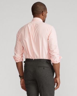 Classic Fit Long Sleeve Cotton Oxford Button Down Shirt