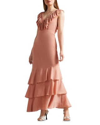 ted baker ruffle dress