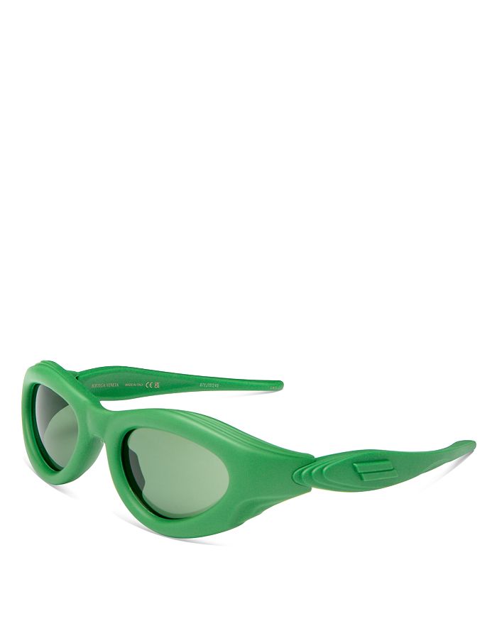 Bottega Veneta - Oval Sunglasses, 51mm