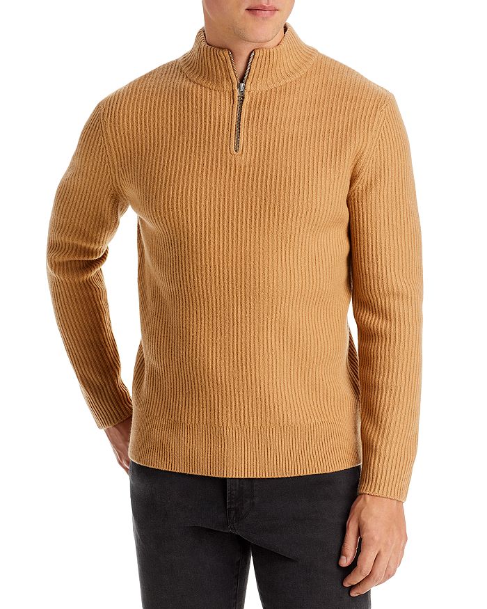 A.P.C. - Alex Merino Wool Half Zip Sweater