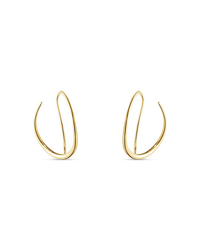 Georg Jensen 18K Yellow Gold Offspring Threader Earrings | Bloomingdale's