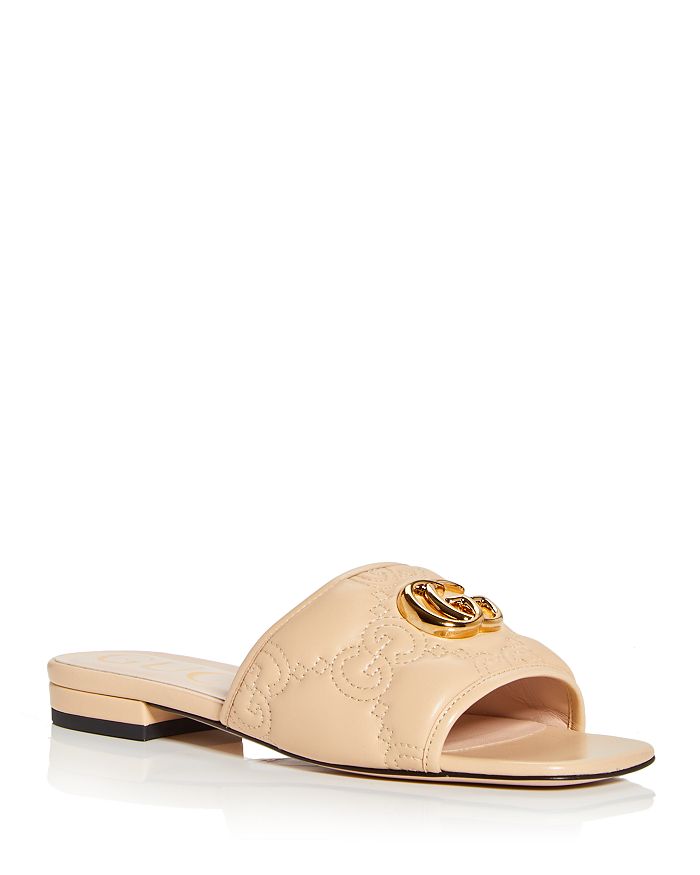 Gucci - Women's Quilted Slide Sandals