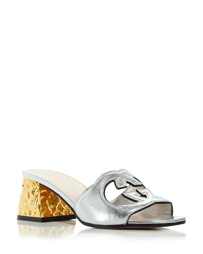 Gucci Women's Slip On High Heel Sandals Bloomingdale's