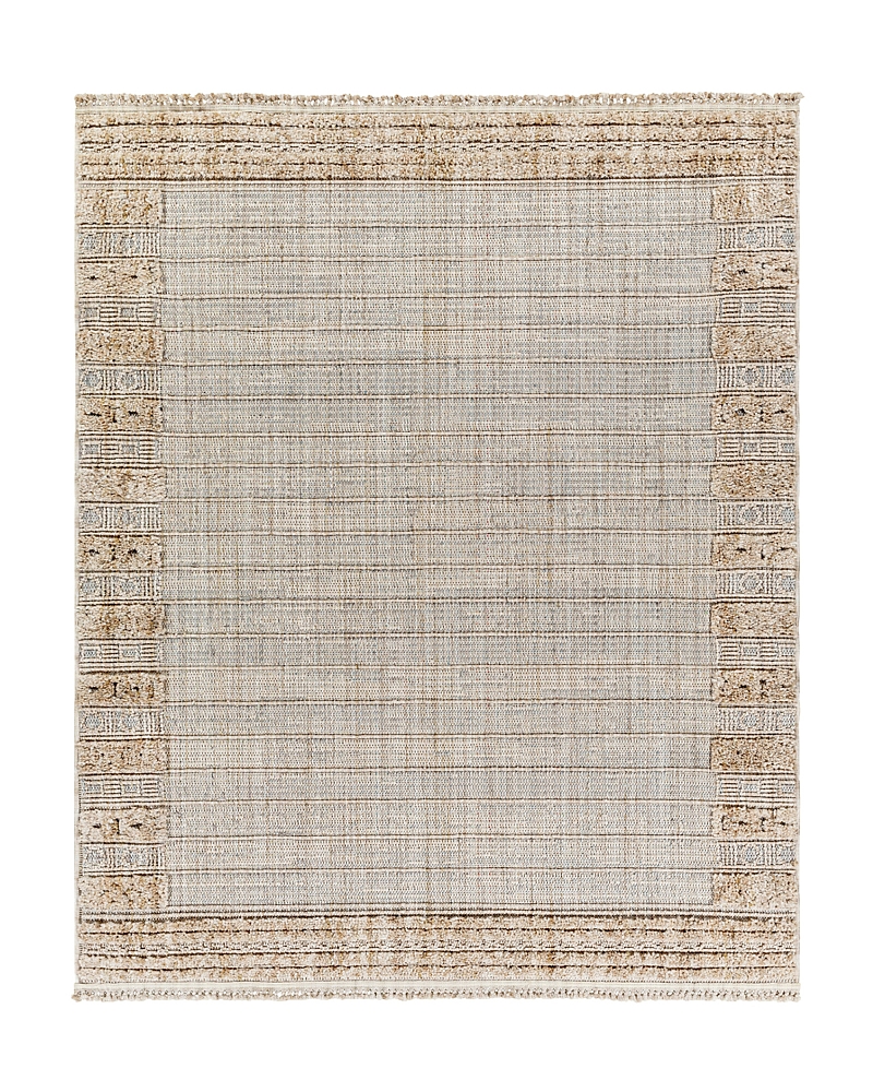Surya Zaragoza Zrz-2302 Area Rug, 9'2 X 12' In Gray Cream