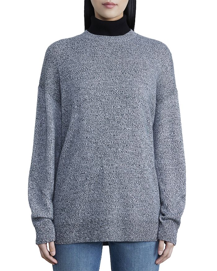 SWEATER DESIGNER by LAFAYETTE 148 in GREY, Size:M main image 0