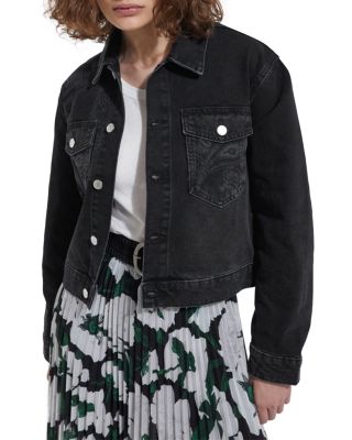 The Kooples - Paisley Denim Jacket