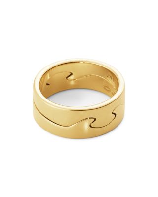 18K Yellow Gold Fusion End Ring