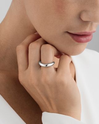 Sterling Silver Offspring Wavy Band