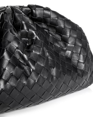 Large Intrecciato Leather Pouch