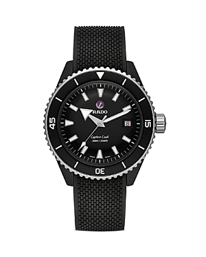 Shop Rado Hyperchrome Captain Cook Watch, 43mm In Black