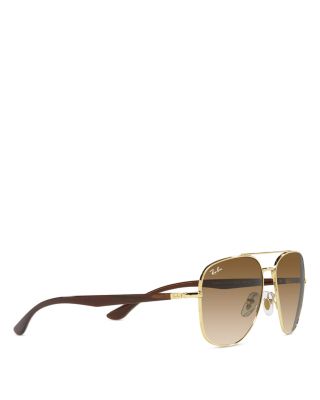  Aviator Sunglasses, 56mm