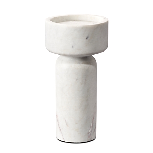 Shop Jamie Young Apollo Candleholder In Off White