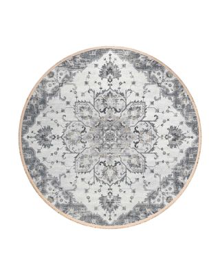 Dalyn Rug Company Marbella MB3 Round Area Rug, 6' x 6'