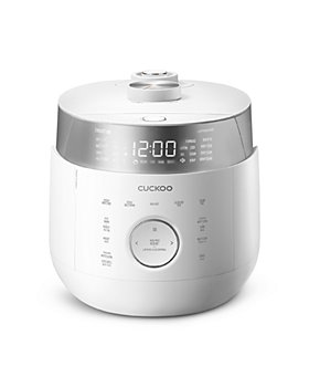 CUCKOO - 6 Cup Twin Pressure Induction Rice Cooker & Warmer