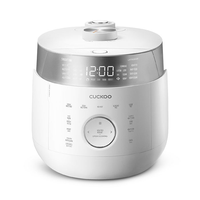 CUCKOO - 6 Cup Twin Pressure Induction Rice Cooker & Warmer