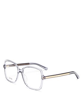Dior - Unisex Square Clear Glasses, 56mm