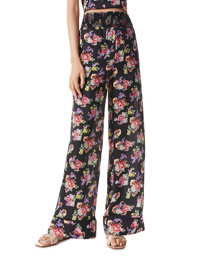 Alice and Olivia Willis Floral Pajama Style Pants | Bloomingdale's