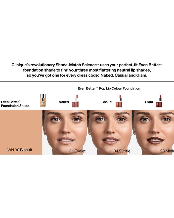 Shop Clinique Even Better Makeup Broad Spectrum Spf 15 Foundation In Wn 30 Biscuit (very Fair With Warm Neutral Undertones)