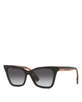 Burberry - Vintage Check Irregular Sunglasses, 53mm
