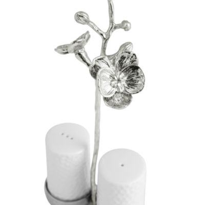 White Orchid Salt & Pepper Set