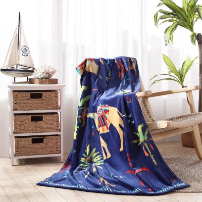 Dhule Beach Towel Indigo