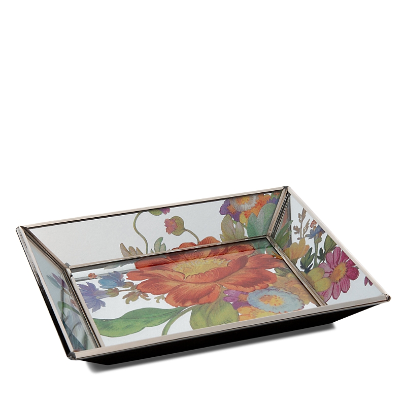 Mackenzie-childs Flower Market Reflections Tray In Multi