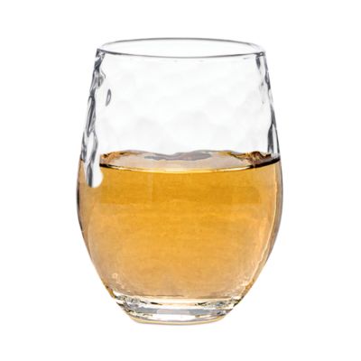 Puro Stemless White Wine Glass