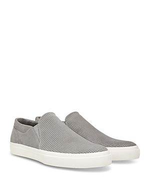 VINCE MEN'S FLETCHER PERFORATED SLIP ON SNEAKERS