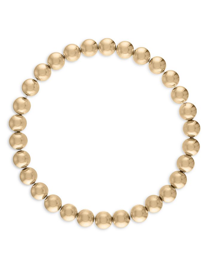 Alexa Leigh Large Ball Beaded Stretch Bracelet with 6mm Beads