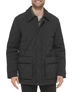 COLE HAAN STRETCH QUILTED JACKET
