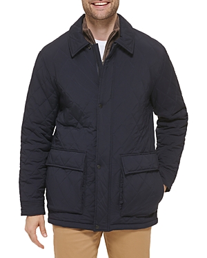 COLE HAAN STRETCH QUILTED JACKET