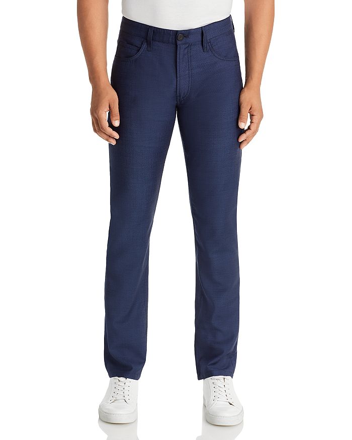 Emporio Armani Armani Regular Fit Ankle Length Trousers | Bloomingdale's