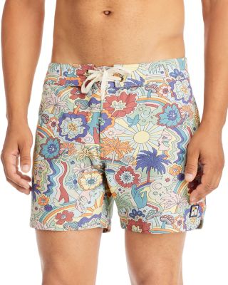 Marine Layer - Printed Board Shorts