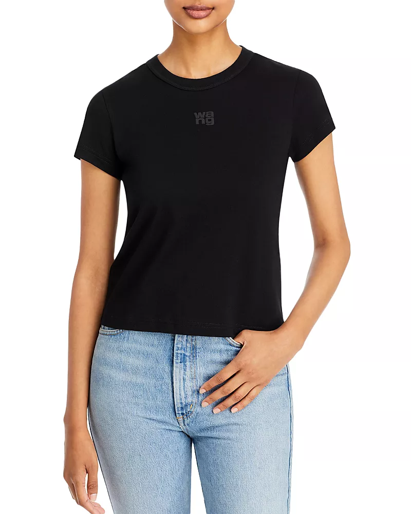alexanderwang. t Essential Cotton Logo Tee