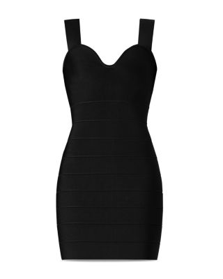 Icon Strappy Sweetheart Neckline Mini Dress