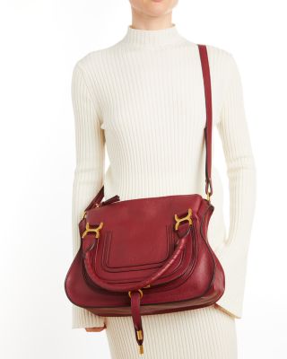 Marcie Medium Leather Satchel