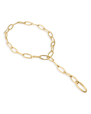 Marco Bicego Jaipur Link 18k Yellow Gold Oval Link Convertible Lariat Necklace, 18