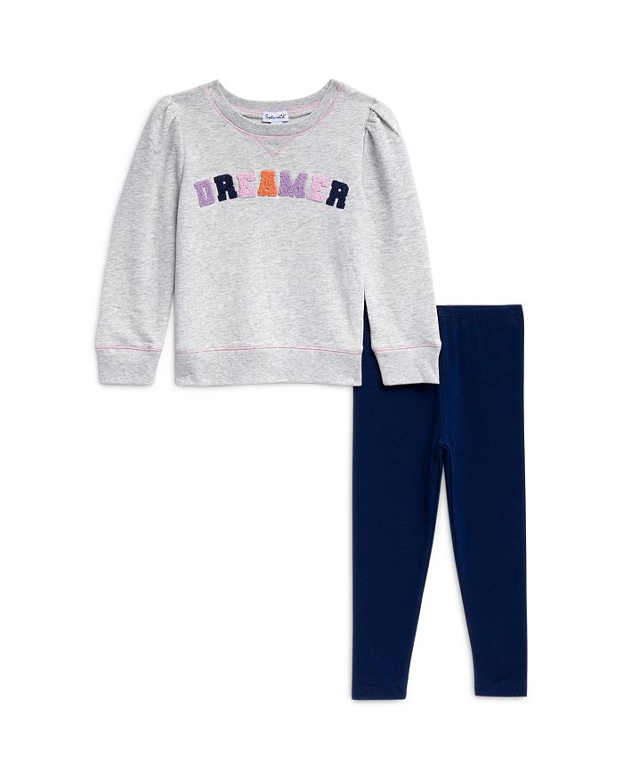 Girls Dreamer Sweatshirt Set Little Kid Bloomingdales Girls Clothing Sweaters Sweatshirts 