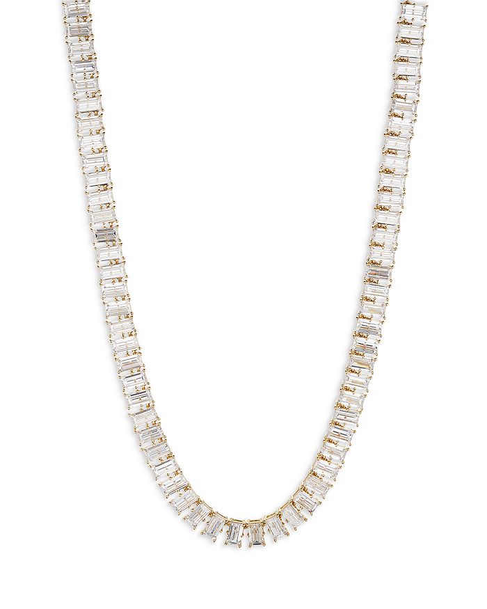 Nadri cubic on sale zirconia collar necklace