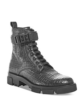 Givenchy - Men's Terra Embossed Logo Boots  