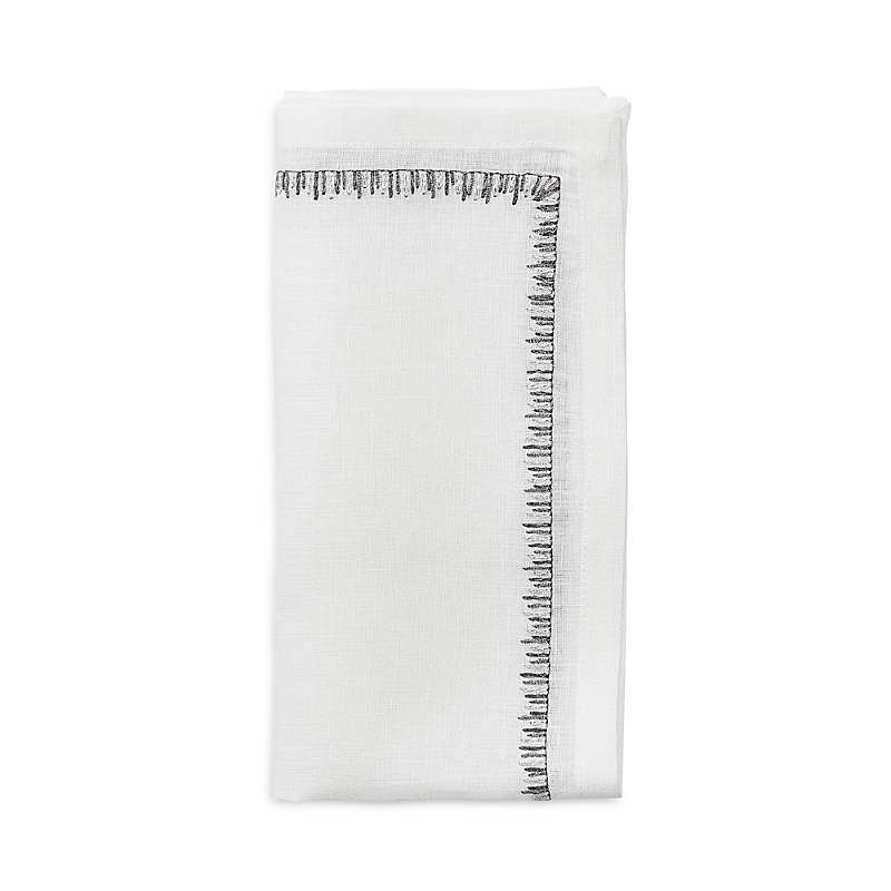 Kim Seybert Filament Napkin In White/silver