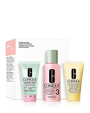 Clinique Skin School Supplies Cleanser Refresher Course Set - Combination Oily