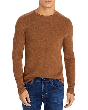 Rag & Bone Collin Wool Crewneck Sweater In Camel