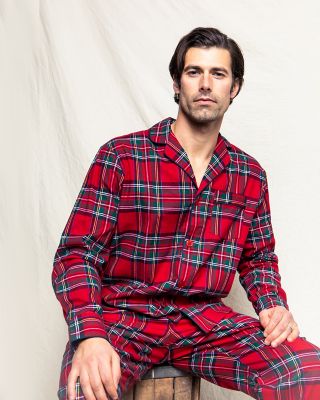 2-Pc. Imperial Tartan Flannel Pajama Set