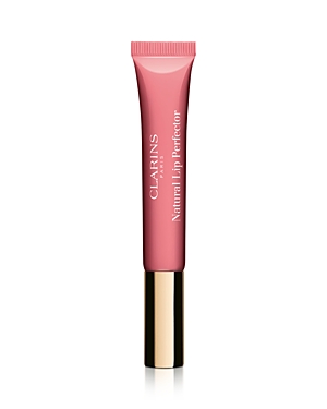 Clarins Natural Lip Perfector Sheer Gloss In 01 Rose Shimmer